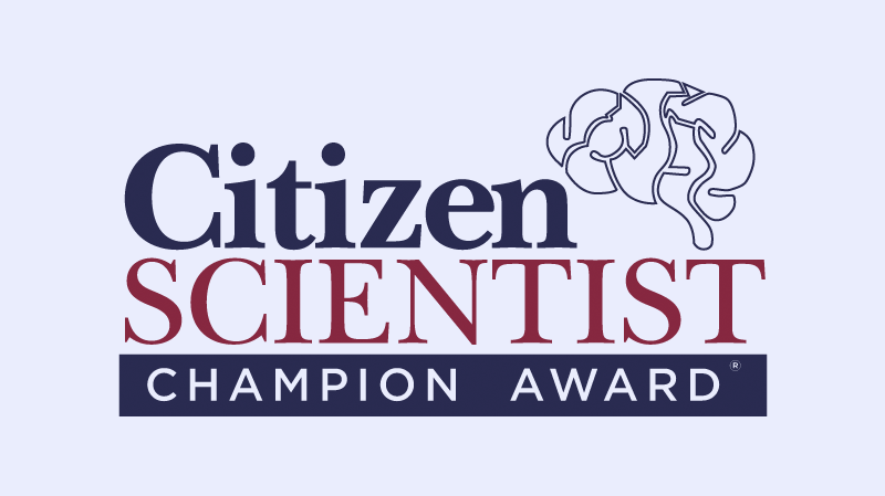 Citizen Scientist Champion Award